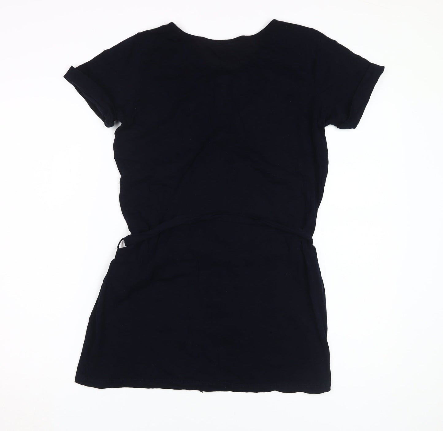 Womens UK Size 14 Marks and Spencer Black  T-Shirt