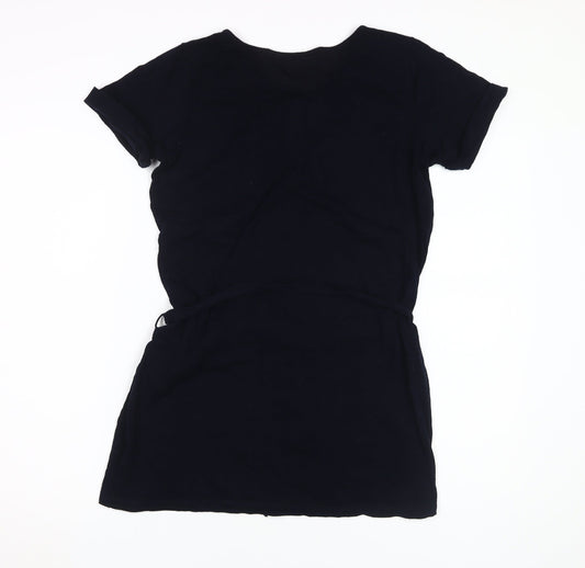 Womens UK Size 14 Marks and Spencer Black  T-Shirt