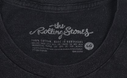The Rolling Stones Men's Black L Music Graphic Tee