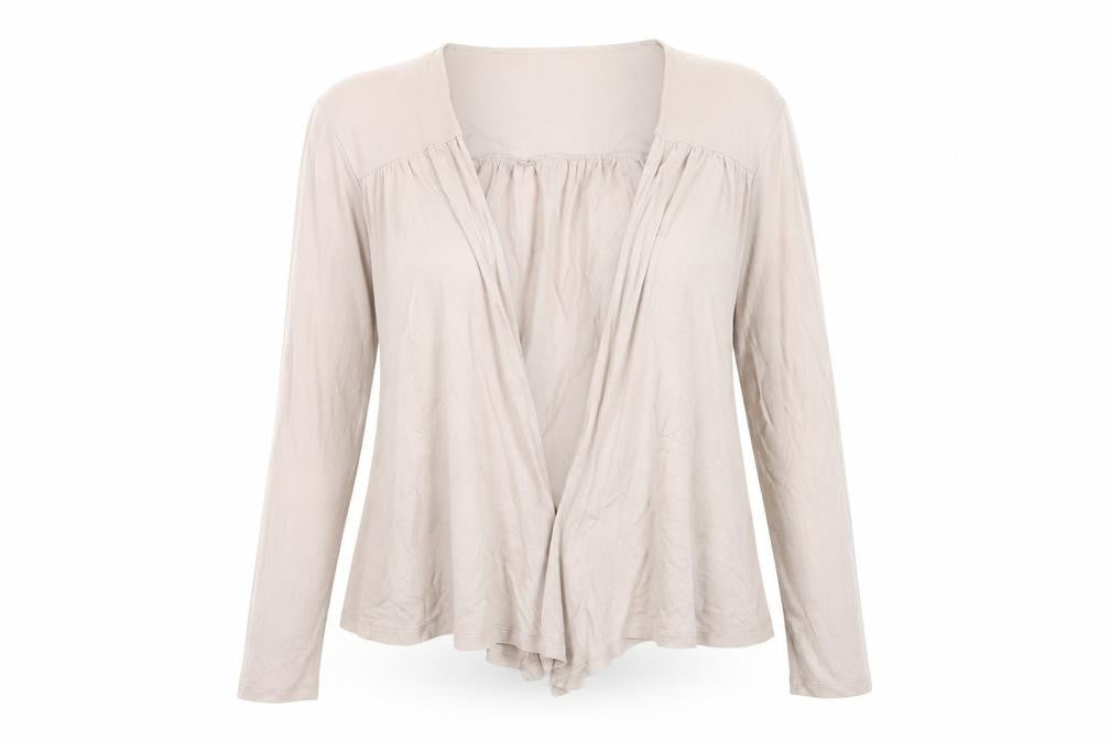 Womens UK Size 12 H&M Beige Cardigan Jumper