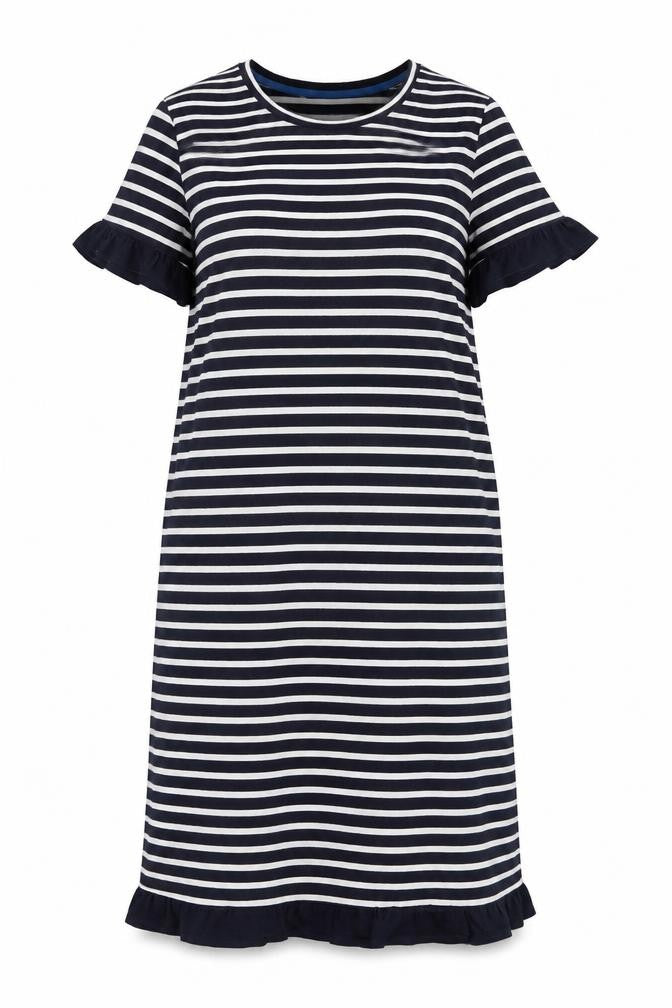 Boden Women Stripe T-Shirt Dress, Size 12, Multicoloured
