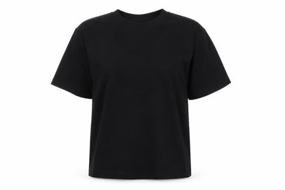 Unisex Adults UK Size M COLLUSION Black Basic T-Shirt