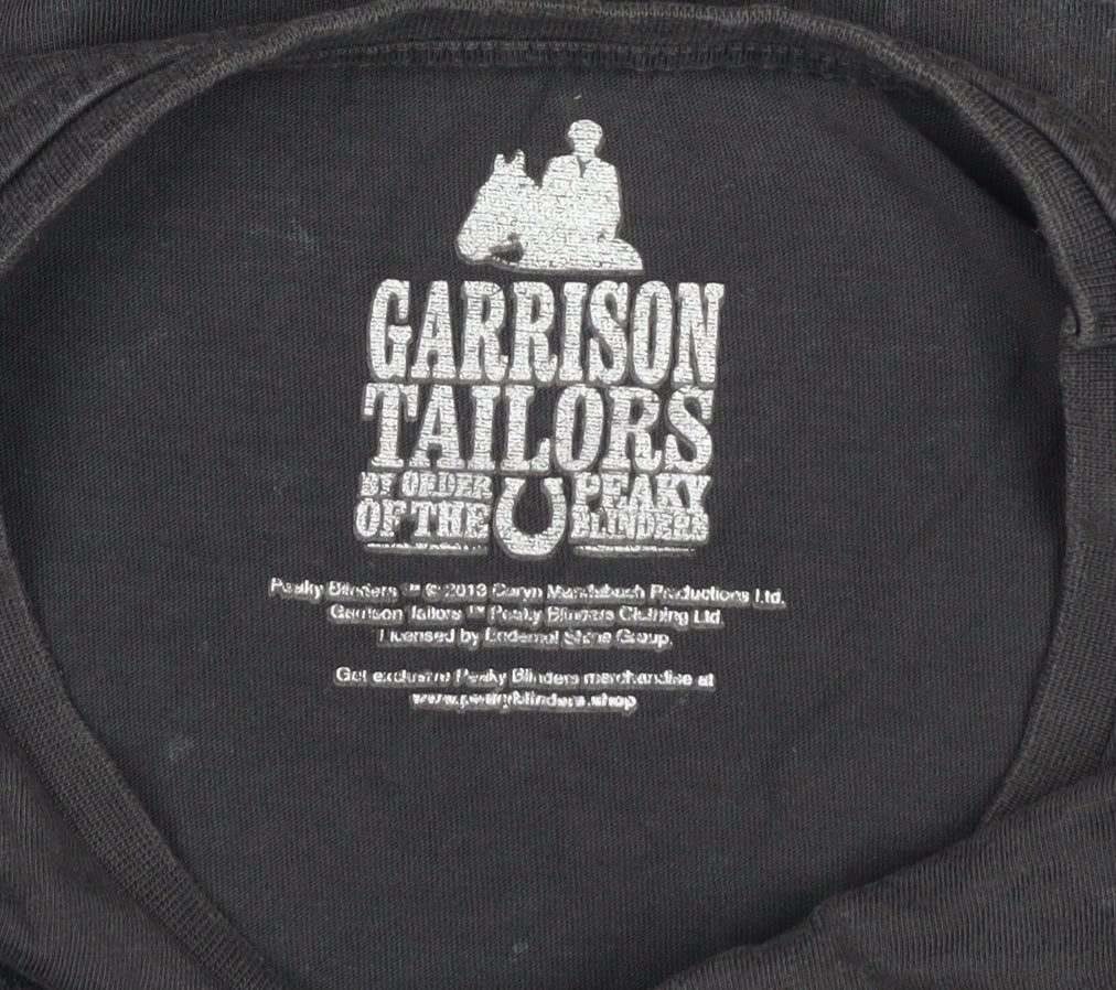 Garrison Tailors Peaky Blinders Men's Black T-Shirt S