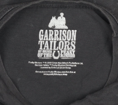 Garrison Tailors Peaky Blinders Men's Black T-Shirt S