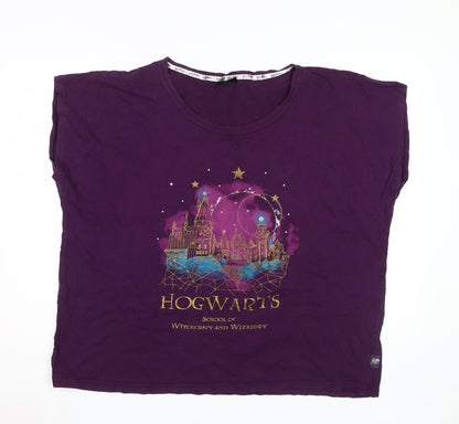 Harry Potter Women's Purple Nightwear Size 20