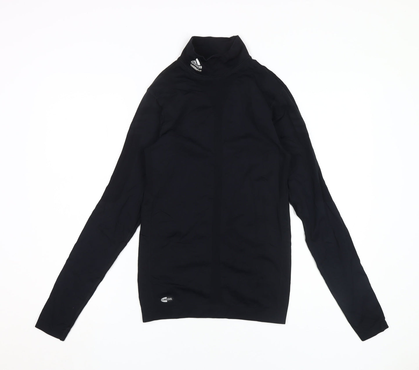 Adidas Men's Black Long Sleeve Top, Size L