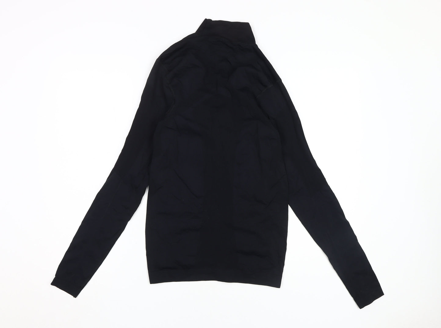 Adidas Men's Black Long Sleeve Top, Size L