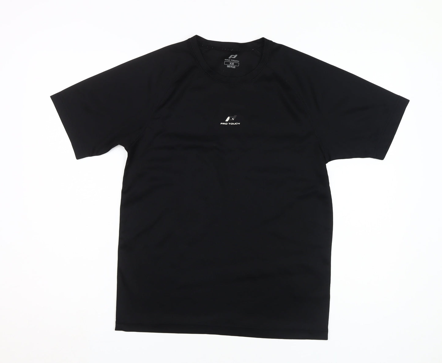 Mens UK Size XS PRO TOUCH Black Running & Jogging T-Shirt