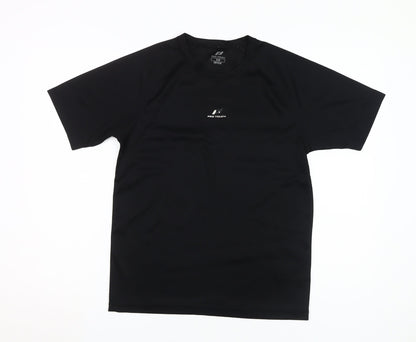 Mens UK Size XS PRO TOUCH Black Running & Jogging T-Shirt