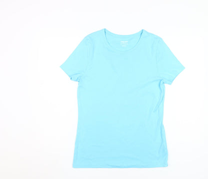 Lands' End Women's Blue M Basic T-Shirt