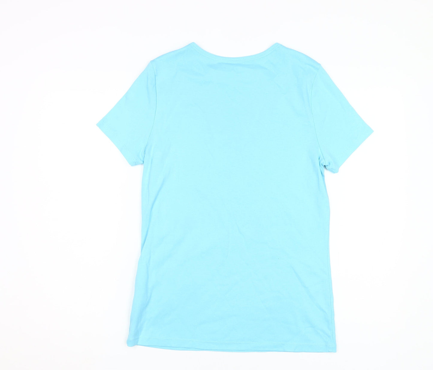 Lands' End Women's Blue M Basic T-Shirt