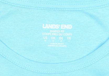 Lands' End Women's Blue M Basic T-Shirt