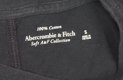 Abercrombie & Fitch Women's Black Sleeveless T-Shirt S