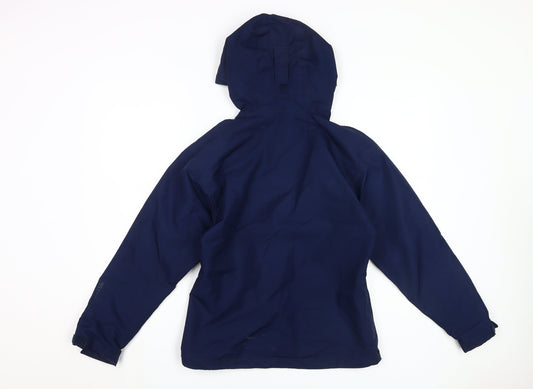 Helly Hansen Women's Blue Rain Coat Jacket S