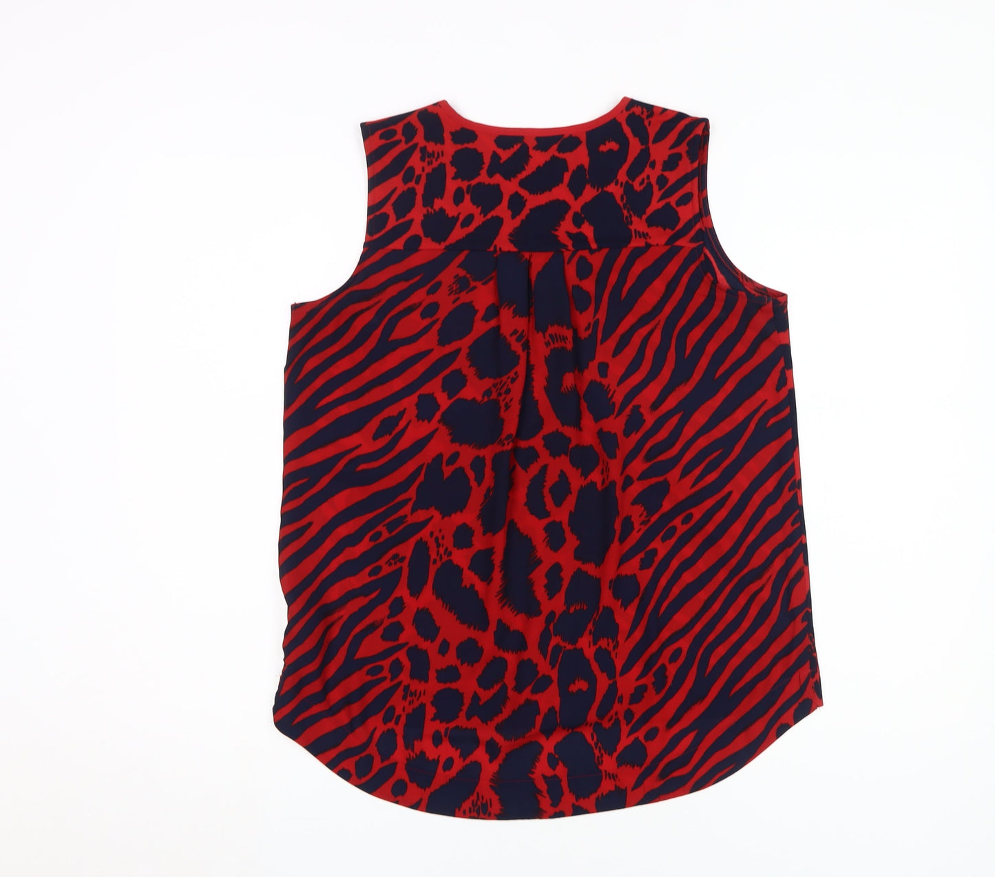 Womens UK Size 10 NEXT Red Basic Blouse