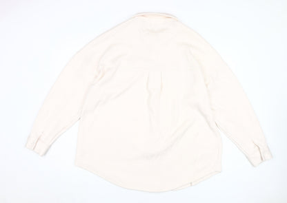 Womens UK Size XL NEXT Ivory  Button-Up