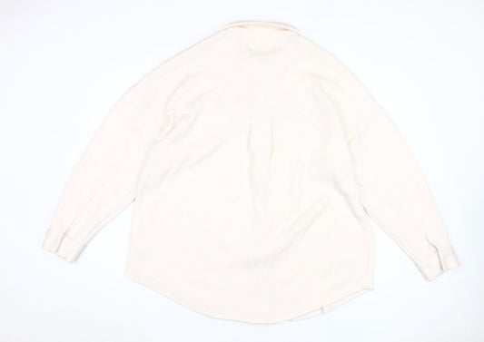 Womens UK Size XL NEXT Ivory  Button-Up