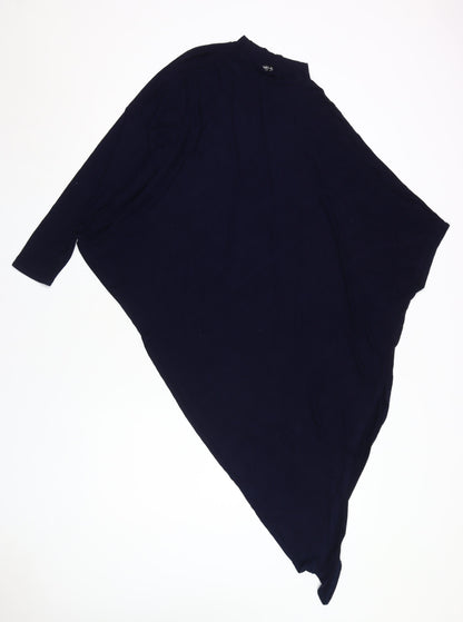 Womens UK Size 10 Select Blue One sleeve Blouse