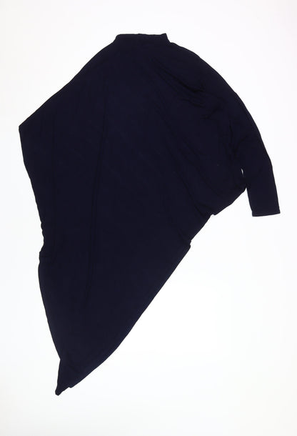 Womens UK Size 10 Select Blue One sleeve Blouse