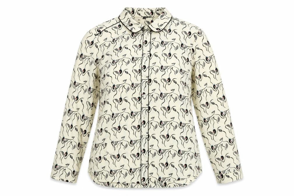 Womens UK Size 12 NEXT Ivory  Button-Up