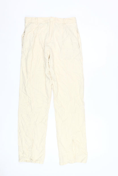 Womens UK Size S Motel Classic Fit  Beige Trousers