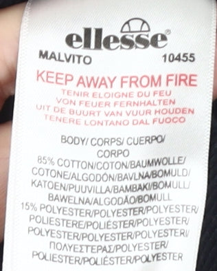 Ellesse Women's Black Shorts L - Logo, Comfortable & Casual