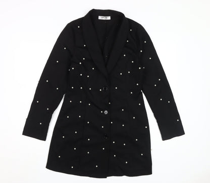 Saint Genies Women’s Black Jacket Dress Size 8