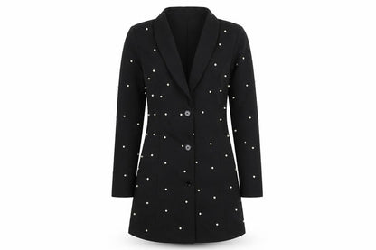 Saint Genies Women’s Black Jacket Dress Size 8
