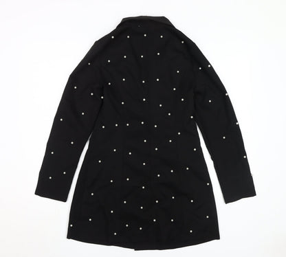 Saint Genies Women’s Black Jacket Dress Size 8