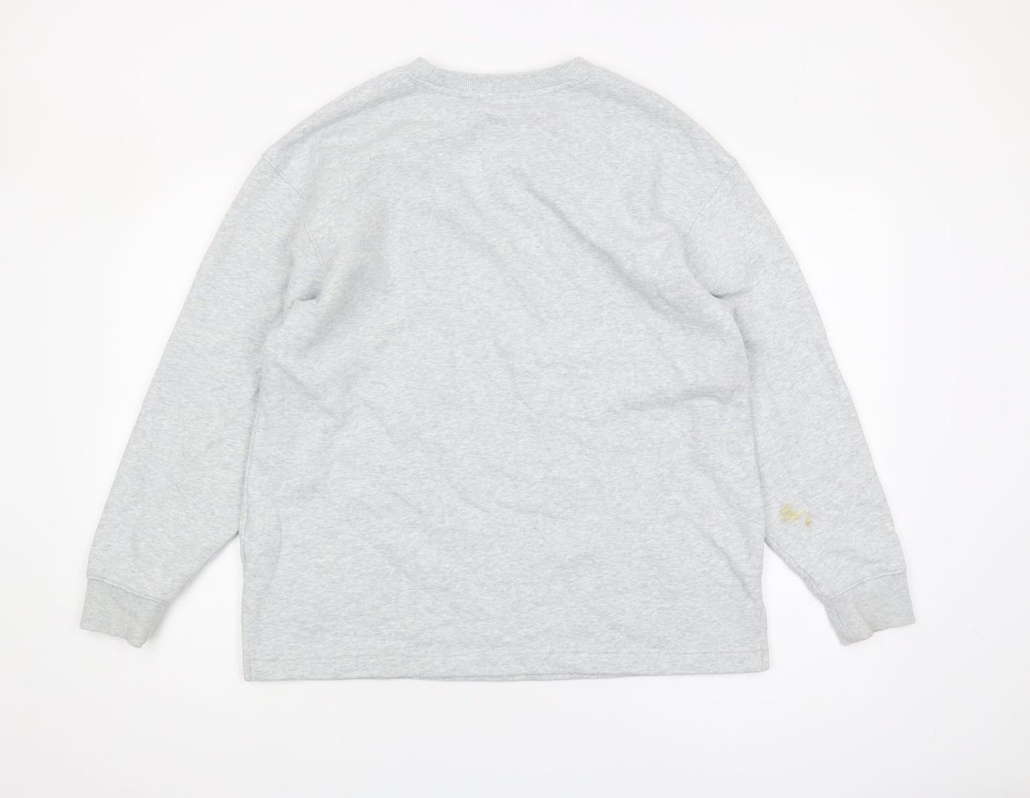 Mens UK Size M Marks and Spencer Grey Pullover Sweatshirt