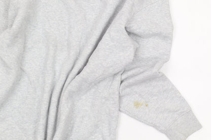 Mens UK Size M Marks and Spencer Grey Pullover Sweatshirt
