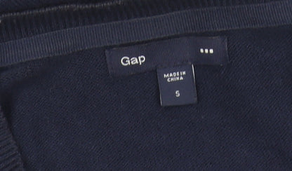 Gap Womens Blue Knit Cardigan S