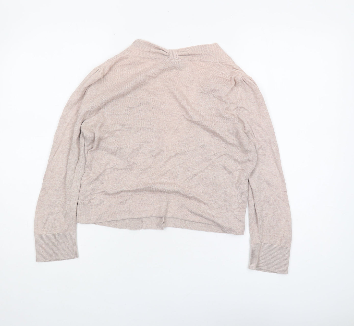 Womens UK Size S Wallis Beige Cardigan Jumper