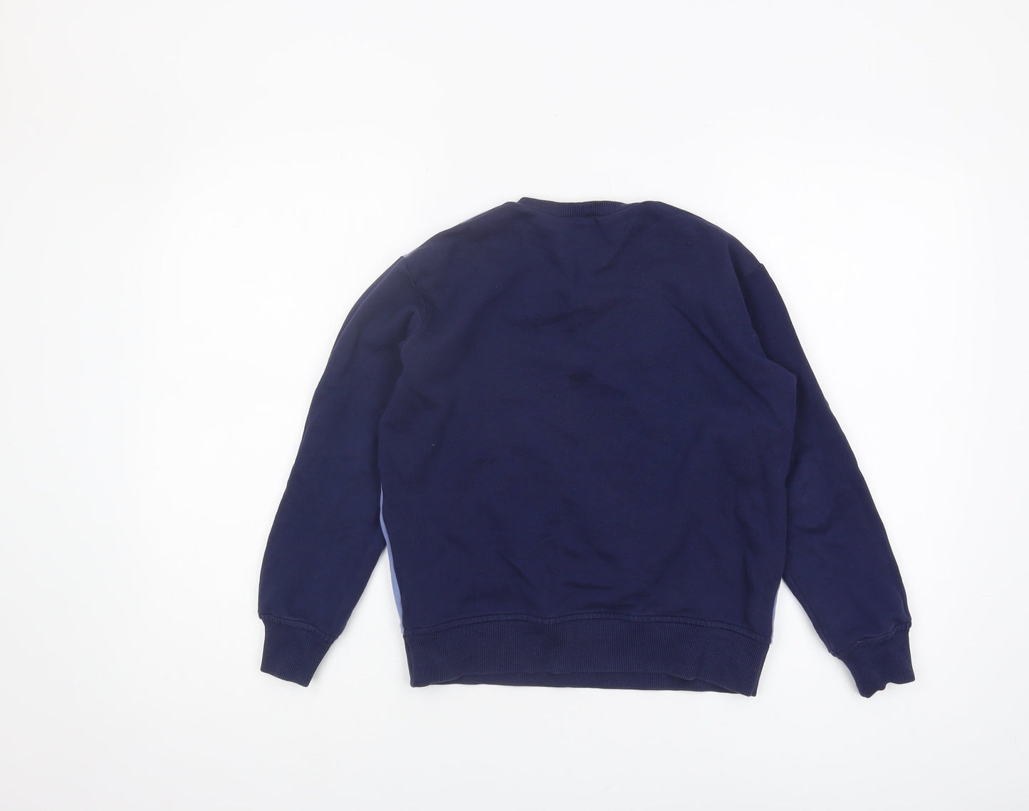 Benetton Boys Blue Sweatshirt 8-9 Years