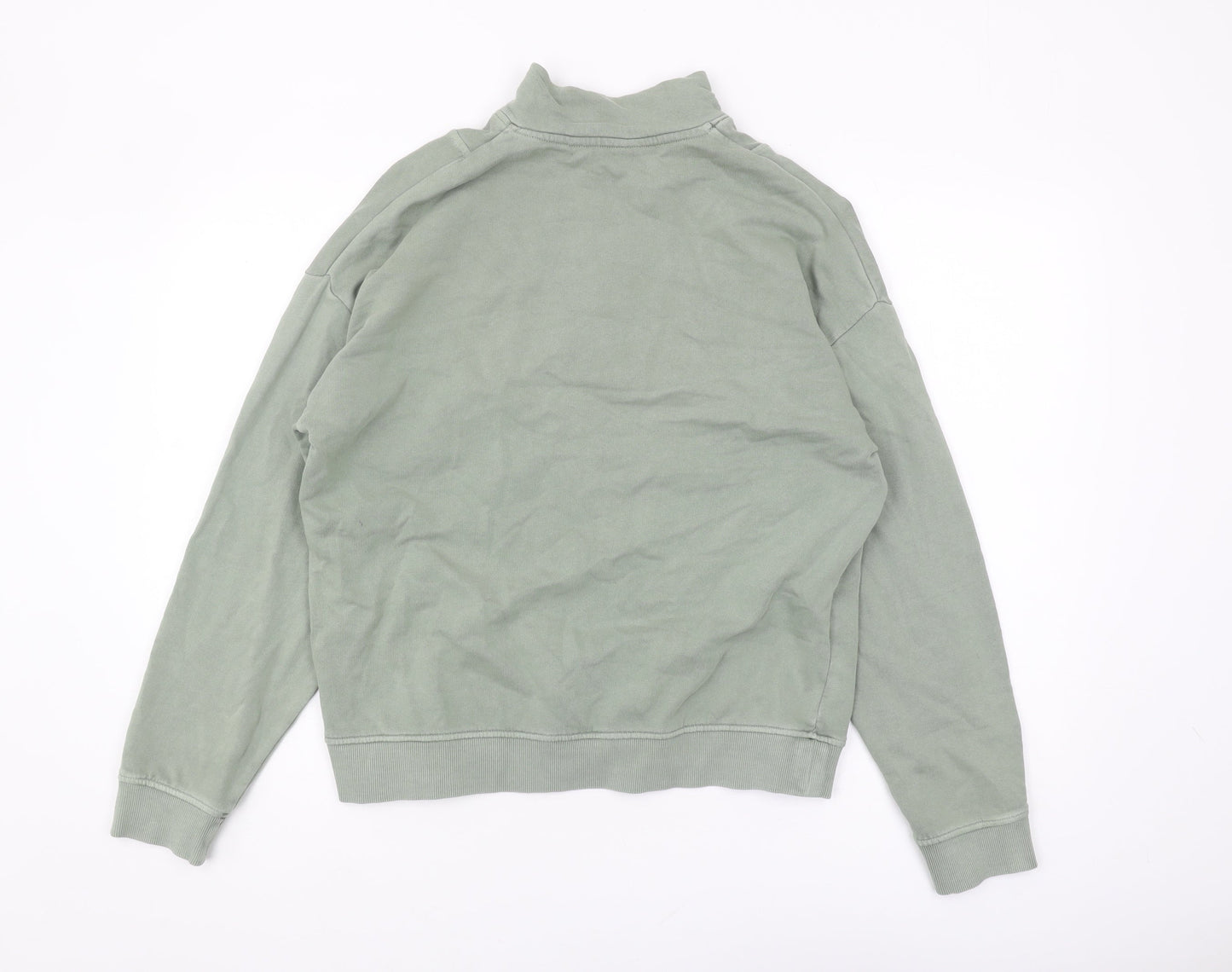 Womens UK Size 10 Marks and Spencer Green Pullover Sweatshirt