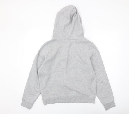FB Sister Women's Grey Pullover Hoodie, Size S, Logo, Casual