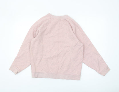 Topshop Women's Pink Pullover Sweatshirt Size 10