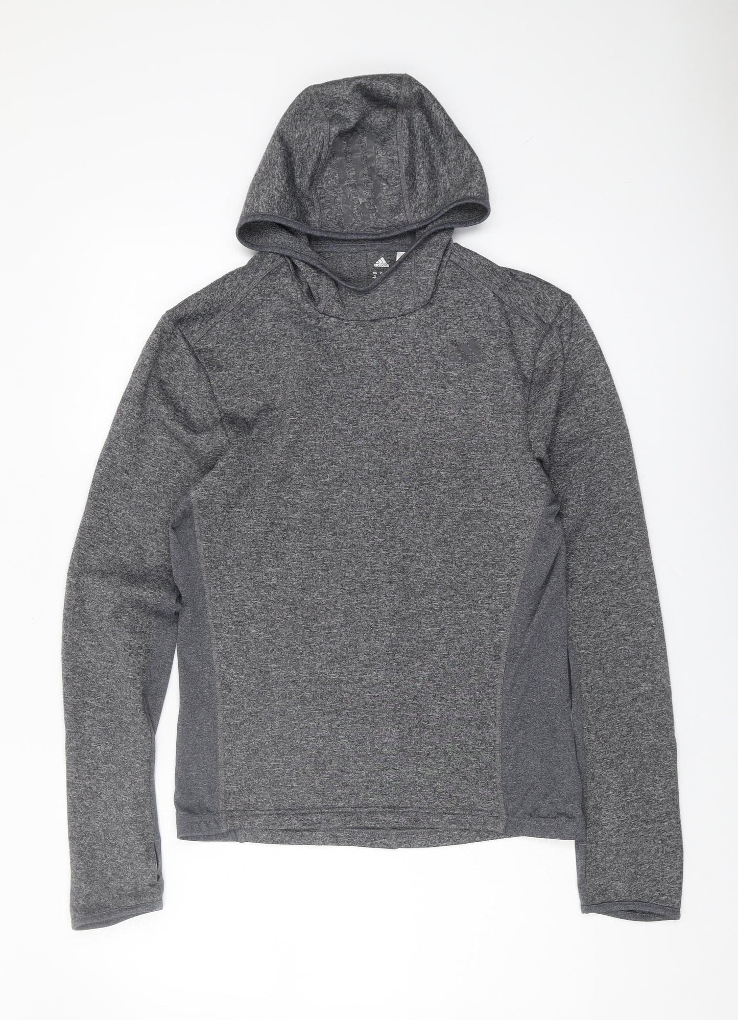Mens UK Size S adidas Grey Pullover Hoodie