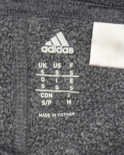 Mens UK Size S adidas Grey Pullover Hoodie