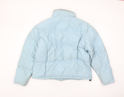 Womens UK Size L TOG 24 Blue Puffer Jacket