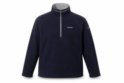 Mens UK Size L Craghoppers Blue 1/2 Zip Sweatshirt