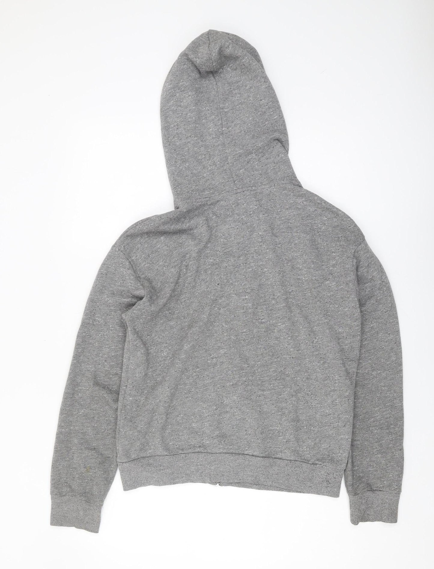 Abercrombie & Fitch Women's Grey Full Zip Hoodie S