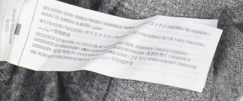 Abercrombie & Fitch Women's Grey Full Zip Hoodie S