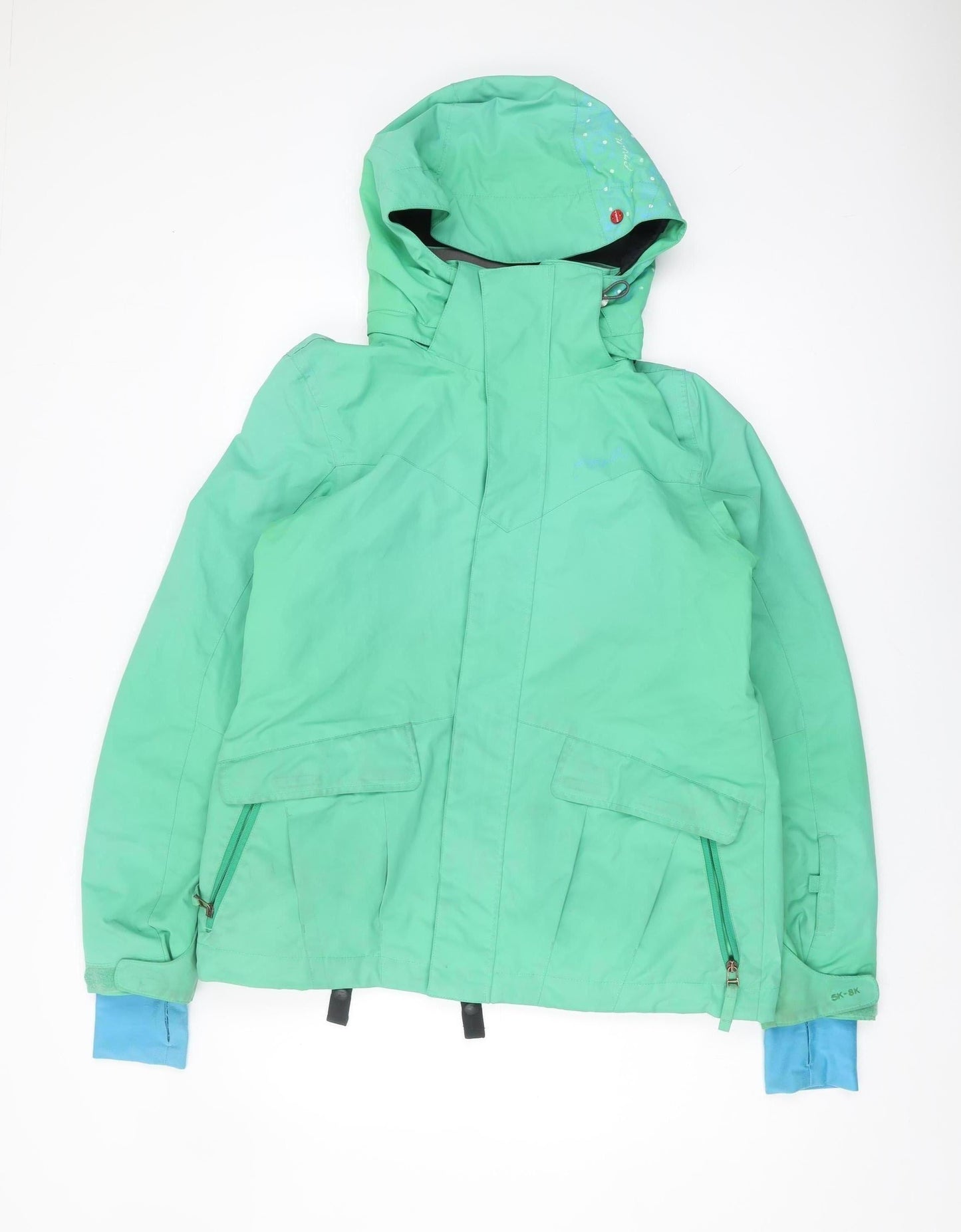 O'Neill Women's Green XL Ski Jacket with Hood