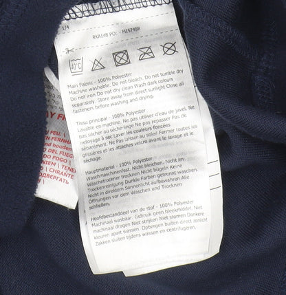 Regatta Boys Blue Fleece 1/4 Zip Sweatshirt Size 13 Years
