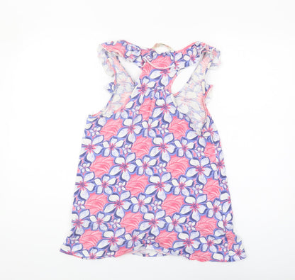 Mandaray Women's Multicoloured Floral Tank, Size 10