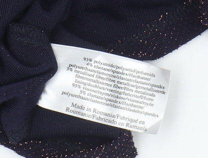 Laura Ashley Women's Black Cowl Neck Top UK 16