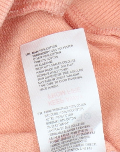 Marks and Spencer Women’s Pink Pullover Sweatshirt Size 12