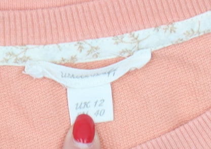 Marks and Spencer Women’s Pink Pullover Sweatshirt Size 12
