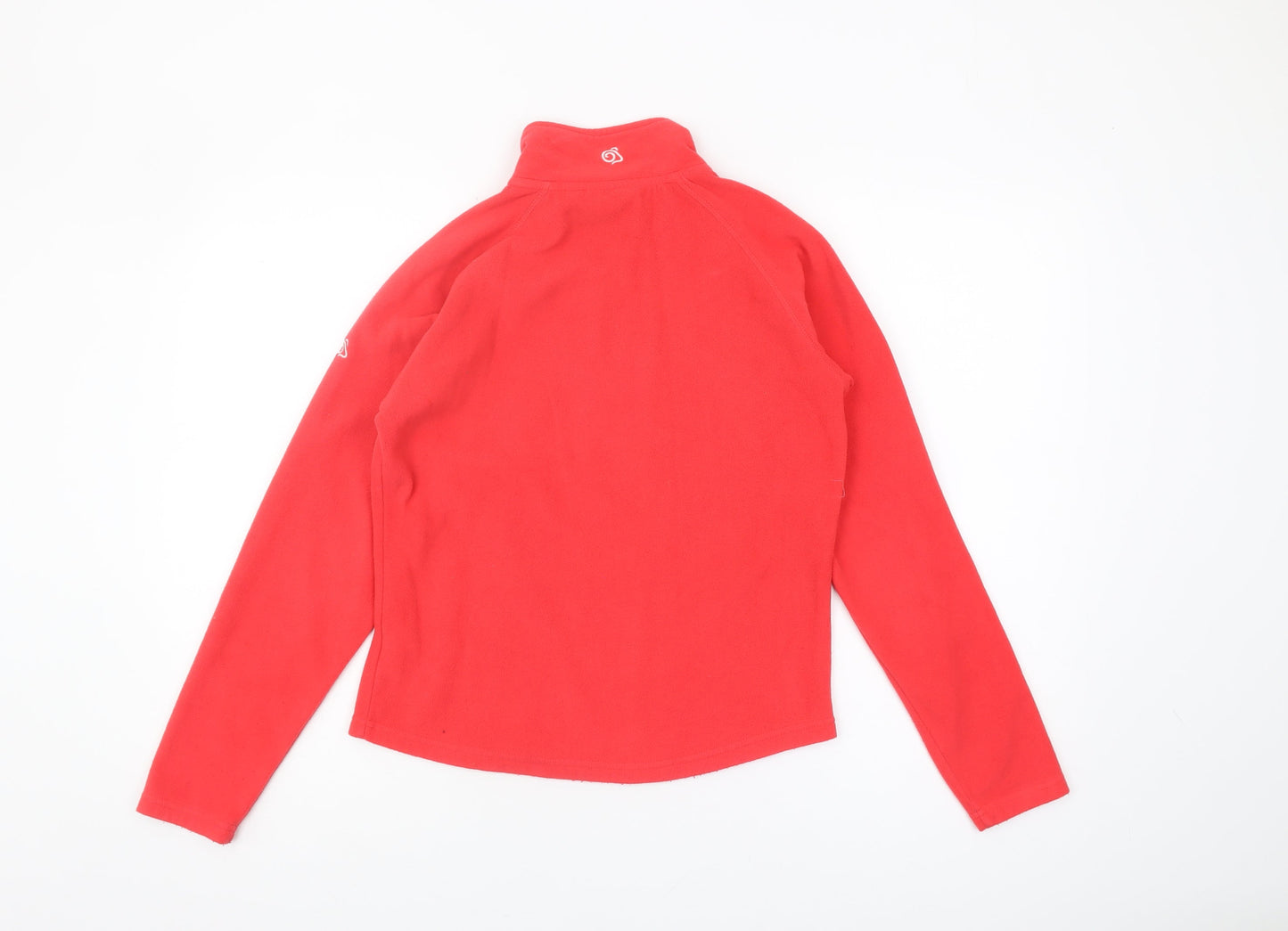 Craghoppers Boys Red 1/2 Zip Fleece Sweatshirt 13 Years